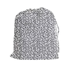 Wavy Intricate Seamless Pattern Design Drawstring Pouches (xxl) by dflcprints