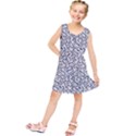 Wavy Intricate Seamless Pattern Design Kids  Tunic Dress View1