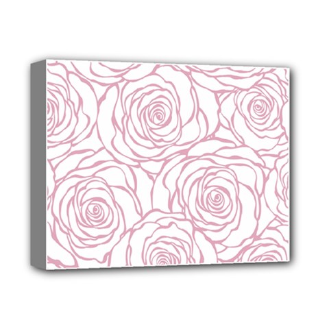 Pink Peonies Deluxe Canvas 14  X 11  by NouveauDesign