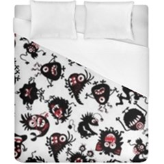 Goofy Monsters Pattern  Duvet Cover (california King Size) by Bigfootshirtshop