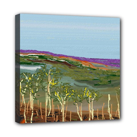 Miles Of Fresh Air    By Julie Grimshaw 2017 Mini Canvas 8  X 8  by JULIEGRIMSHAWARTS