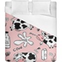 Fresh Milk Cow Pattern Duvet Cover (California King Size) View1