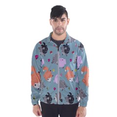 Little Round Animal Friends Wind Breaker (men)