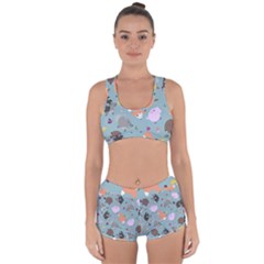 Little Round Animal Friends Racerback Boyleg Bikini Set