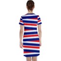 Red White Blue Patriotic Ribbons Short Sleeve Nightdress View2