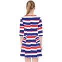 Red White Blue Patriotic Ribbons Pocket Dress View2