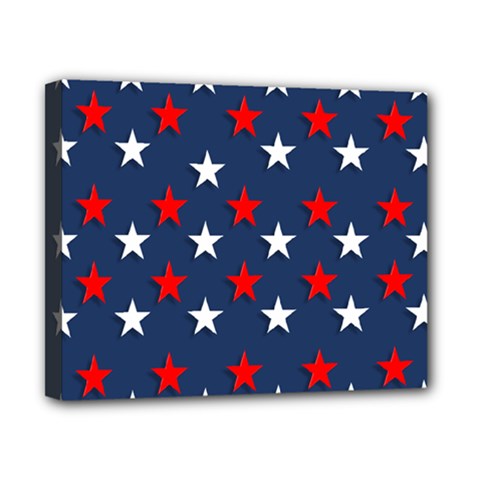 Patriotic Colors America Usa Red Canvas 10  X 8  by Celenk