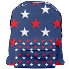 Patriotic Colors America Usa Red Giant Full Print Backpack by Celenk