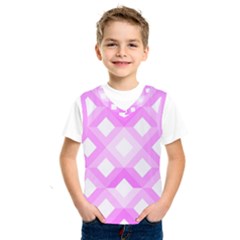 Geometric Chevrons Angles Pink Kids  Sportswear