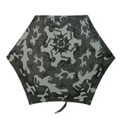 Camouflage Pattern Disguise Army Mini Folding Umbrellas by Celenk