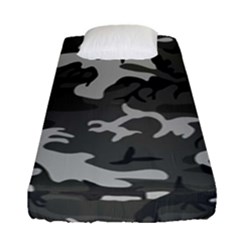 Camouflage Pattern Disguise Army Fitted Sheet (single Size)