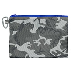 Camouflage Pattern Disguise Army Canvas Cosmetic Bag (xl)