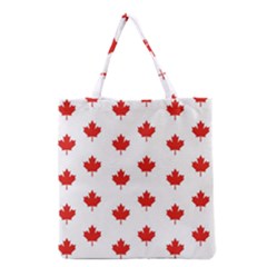 Maple Leaf Canada Emblem Country Grocery Tote Bag by Celenk