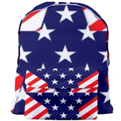 Patriotic Usa Stars Stripes Red Giant Full Print Backpack by Celenk