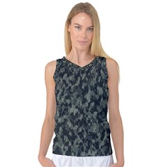 Camouflage Tarn Military Texture Women s Basketball Tank Top by Celenk