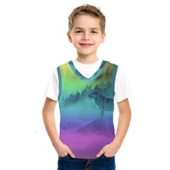 Yellowstone Wolfs Sunset Kids  Sportswear