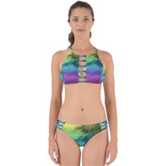 Yellowstone Wolfs Sunset Perfectly Cut Out Bikini Set