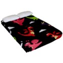 Cute Flying Dragons Fitted Sheet (Queen Size) View2