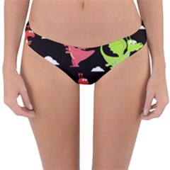 Cute Flying Dragons Reversible Hipster Bikini Bottoms by Bigfootshirtshop