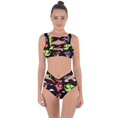 Cute Flying Dragons Bandaged Up Bikini Set  by Bigfootshirtshop