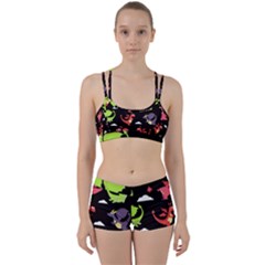 Cute Flying Dragons Women s Sports Set