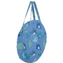 Cute Narwhal Pattern Giant Round Zipper Tote View3