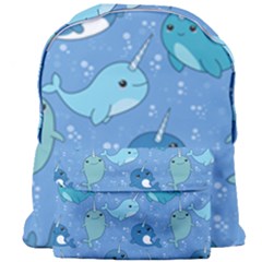 Cute Narwhal Pattern Giant Full Print Backpack