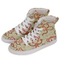 Cute Cartoon Monkeys Pattern Men s Hi-Top Skate Sneakers View2