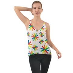 Celebrate Pattern Colorful Design Cami