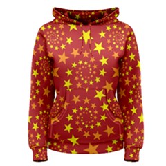 Star Stars Pattern Design Women s Pullover Hoodie by Celenk