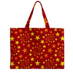 Star Stars Pattern Design Zipper Mini Tote Bag by Celenk