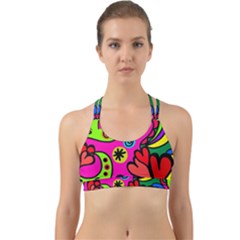 Seamless Tile Background Abstract Back Web Sports Bra