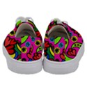 Seamless Tile Background Abstract Kids  Low Top Canvas Sneakers View4