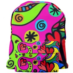 Seamless Tile Background Abstract Giant Full Print Backpack