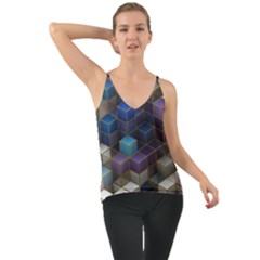 Cube Cubic Design 3d Shape Square Cami