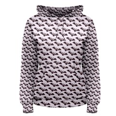 Halloween Lilac Paper Pattern Women s Pullover Hoodie