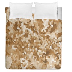 Texture Background Backdrop Brown Duvet Cover Double Side (queen Size) by Celenk