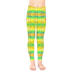 Birds Beach Sun Abstract Pattern Kids  Legging by Celenk