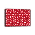 Red Christmas Pattern Mini Canvas 6  x 4  View1