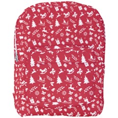 Red Christmas Pattern Full Print Backpack