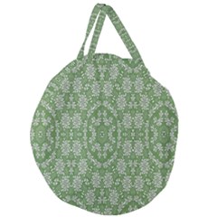 Art Pattern Design Holiday Color Giant Round Zipper Tote