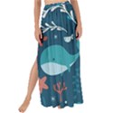 Cool Sea life Pattern Maxi Chiffon Tie-Up Sarong View1