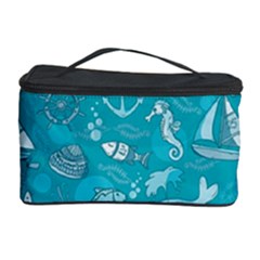 Fun Everyday Sea Life Cosmetic Storage Case by Bigfootshirtshop