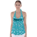 Fun Everyday Sea Life Babydoll Tankini Top View1