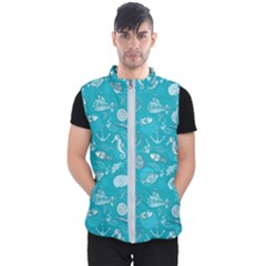 Fun Everyday Sea Life Men s Puffer Vest by Bigfootshirtshop