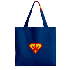 Super Dealer Zipper Grocery Tote Bag by PodArtist