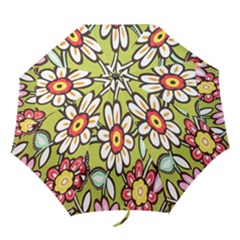 Flowers Fabrics Floral Design Folding Umbrellas