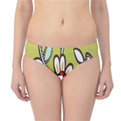 Flowers Fabrics Floral Design Hipster Bikini Bottoms