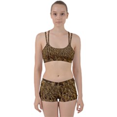 Water Mirror Background Pattern Women s Sports Set