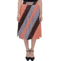 Fabric Textile Texture Surface Folding Skater Skirt by Celenk